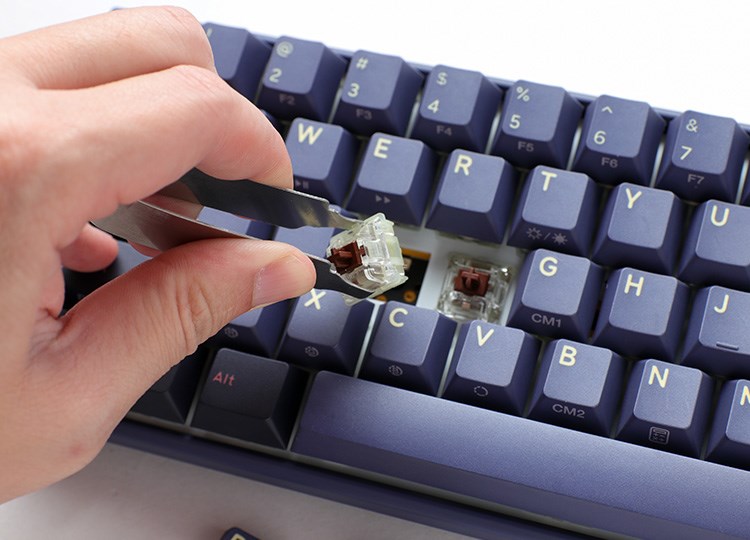 Gaming tipkovnica DUCKY One 3 Cosmic Blue SF (RGB LED, MX-Brown)-5