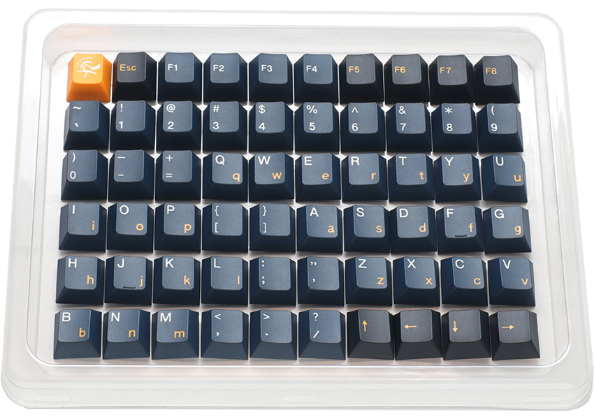 Set tipkovničkih tipki DUCKY Nazca PBT Tripleshot - 133 tipke-0