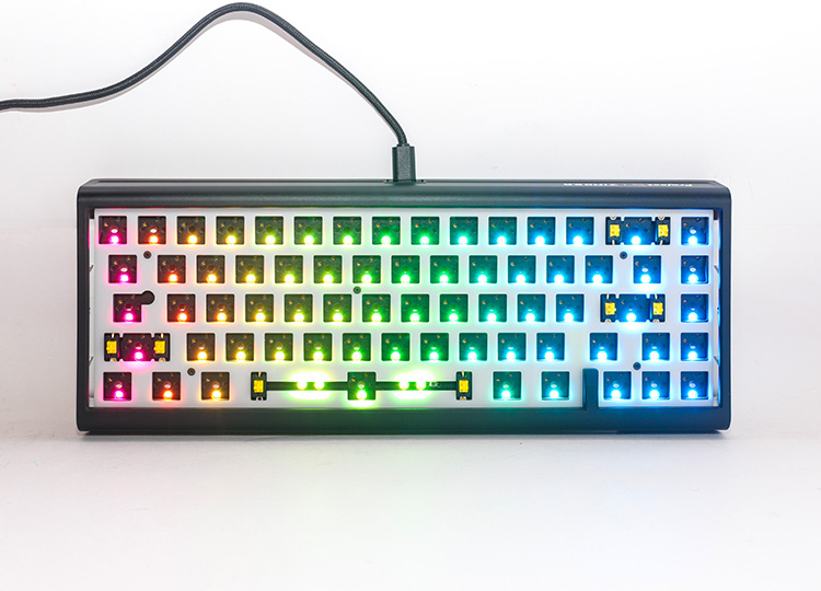 Gaming tipkovnica DUCKY Tinker 65 Barebone, RGB - crna (ISO-DE)