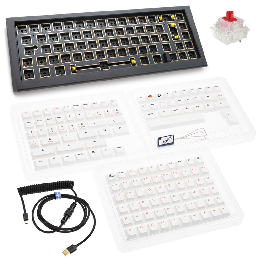 Gaming tipkovnica DUCKY Outlaw 65, Barebone - crna (ISO)-7