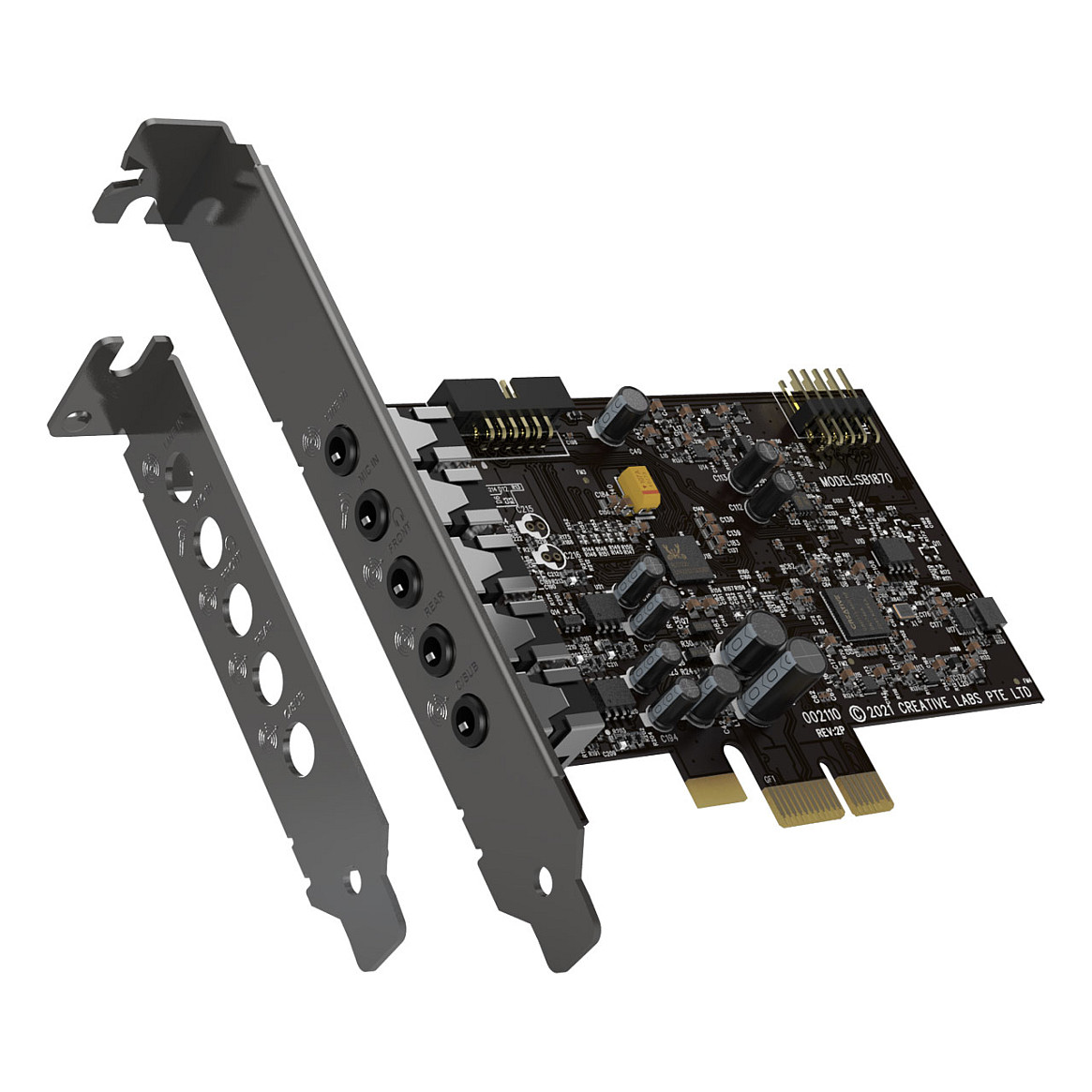 Zvučna kartica CREATIVE SB Audigy FX V2 (5.1, 24-bit, PCI-E)-0