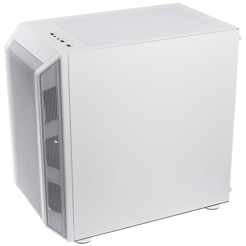 Kućište za računalo KOLINK Citadel Mesh RGB Micro-ATX (bijelo, 2x 120 mm ventilatori, RGB kontrola, stakleni panel, podrška za ATX napajanje)-3