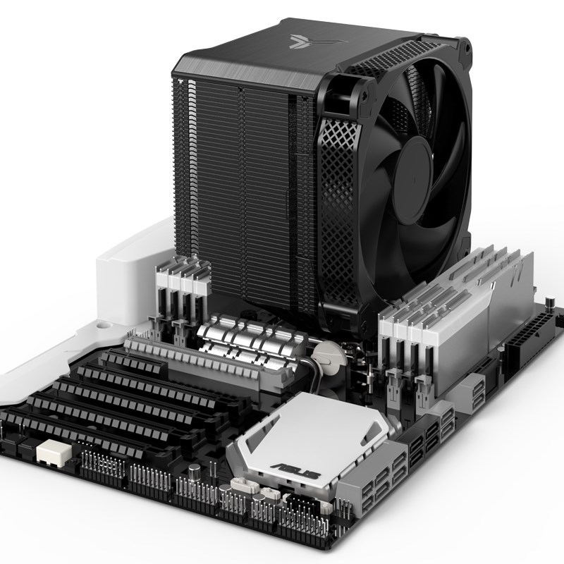 CPU cooler JONSBO HX6250 (140mm, crna boja)-3