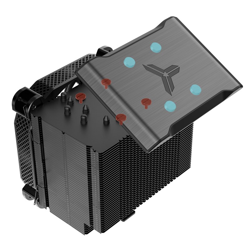 CPU cooler JONSBO HX6250 (140mm, crna boja)-16