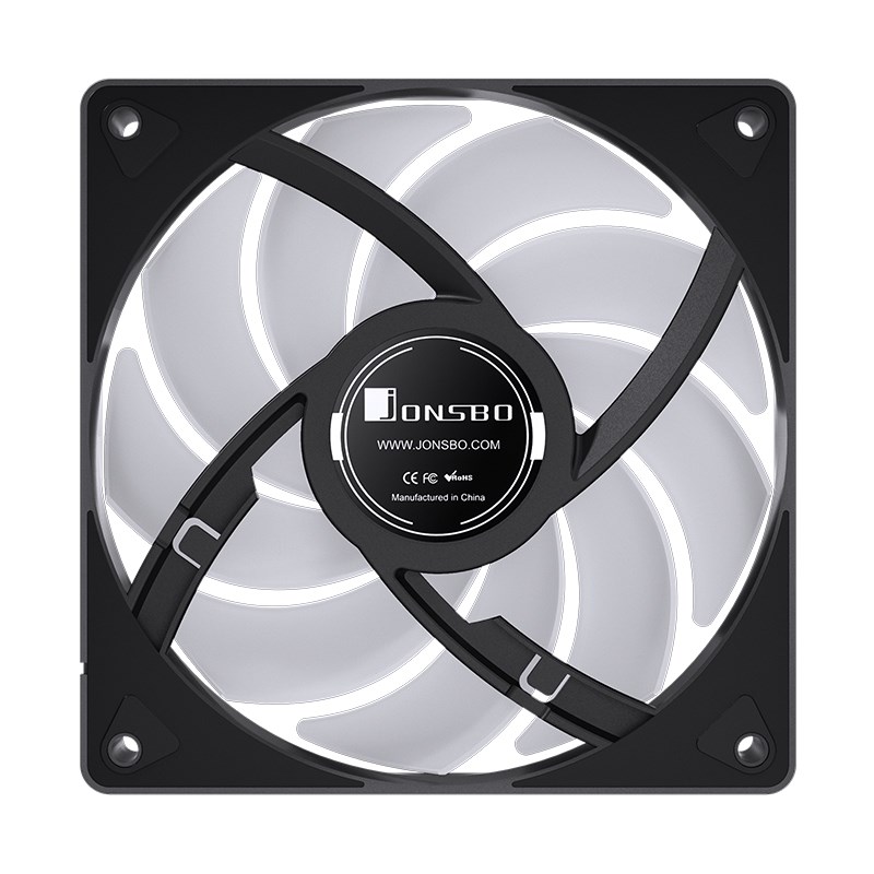 Jonsbo CR-3000 CPU Cooler Dual Tower, ARGB - 2x 120 mm, black-7