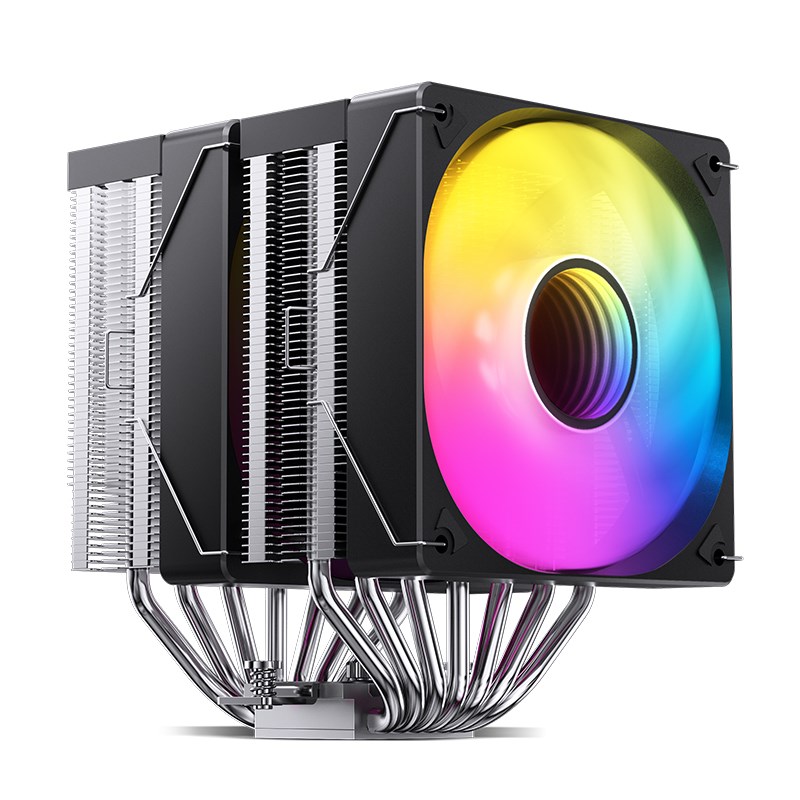 Jonsbo CR-3000 CPU Cooler Dual Tower, ARGB - 2x 120 mm, black-5