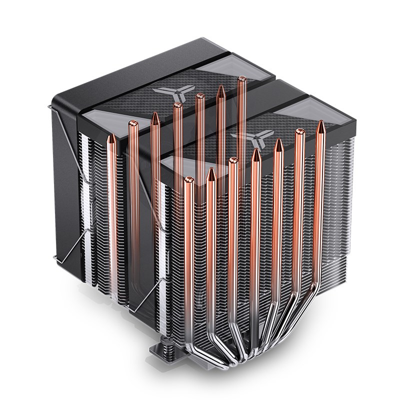 Jonsbo CR-3000 CPU Cooler Dual Tower, ARGB - 2x 120 mm, black-19
