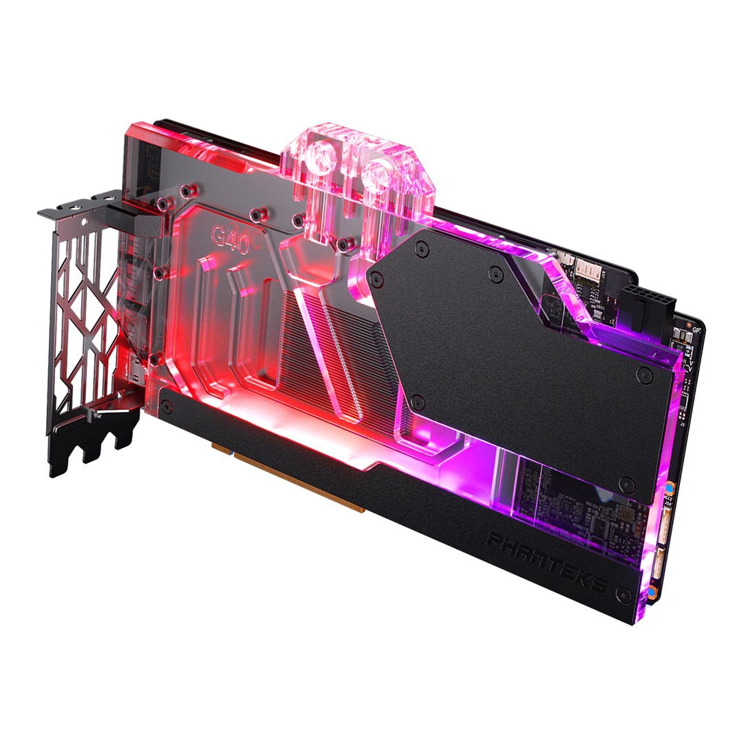 Vodeni blok PHANTEKS Glacier G40 RTX 4090 (za MSI, D-RGB, crni)-11