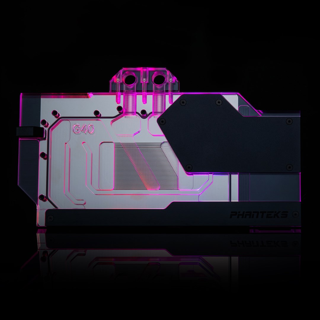 Vodeni blok PHANTEKS Glacier G40 RTX 4090 (za MSI, D-RGB, crni)-5