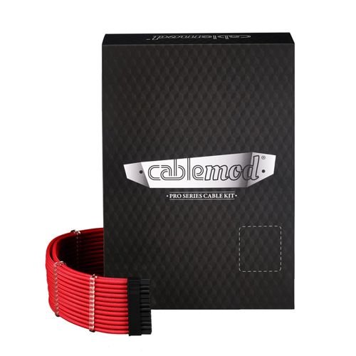 Kabelski set CableMod RT-Series PRO ModMesh 12VHPWR za ASUS/Seasonic - crveni-3
