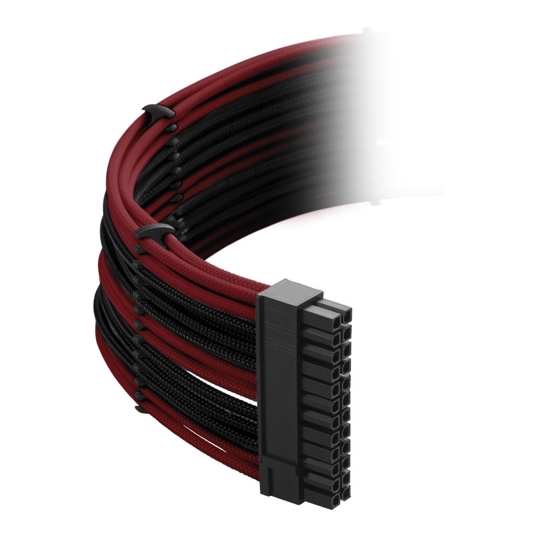 Kit kabela CableMod Classic ModMesh C-Series za Corsair RMi & RMx - crna/krvavo crvena-0