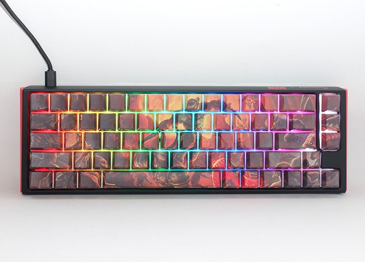 Gaming tipkovnica DUCKY x Doom One 3 SF (RGB LED, MX-Red)-1