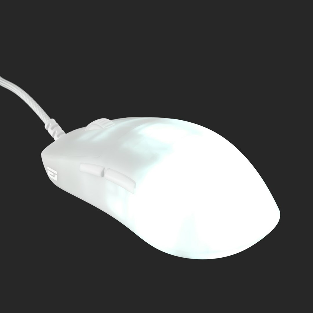 Miš Endgame Gear OP1 RGB Gaming - White Frost (gaming, RGB, bijela boja)-11