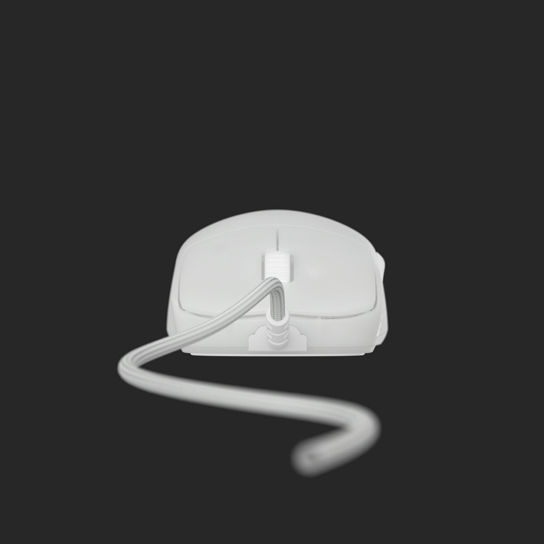 Miš Endgame Gear OP1 RGB Gaming - White Frost (gaming, RGB, bijela boja)-4