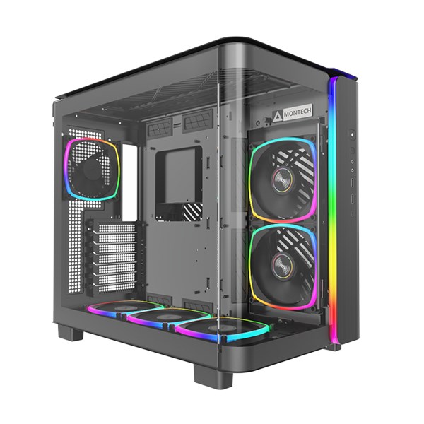 Montech KING 95 PRO Midi-Tower, Tempered Glass, ARGB - black-9