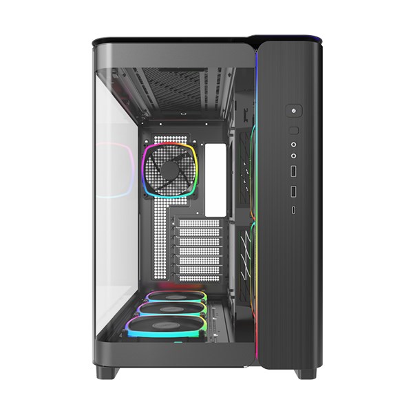 Montech KING 95 PRO Midi-Tower, Tempered Glass, ARGB - black-2