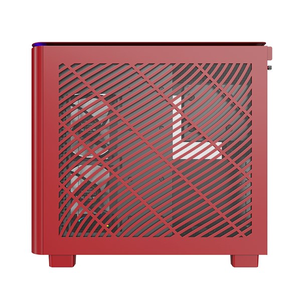 Kućište MONTECH KING 95 PRO (Midi-Tower, ARGB, Kaljeno Staklo, Crveno)-7