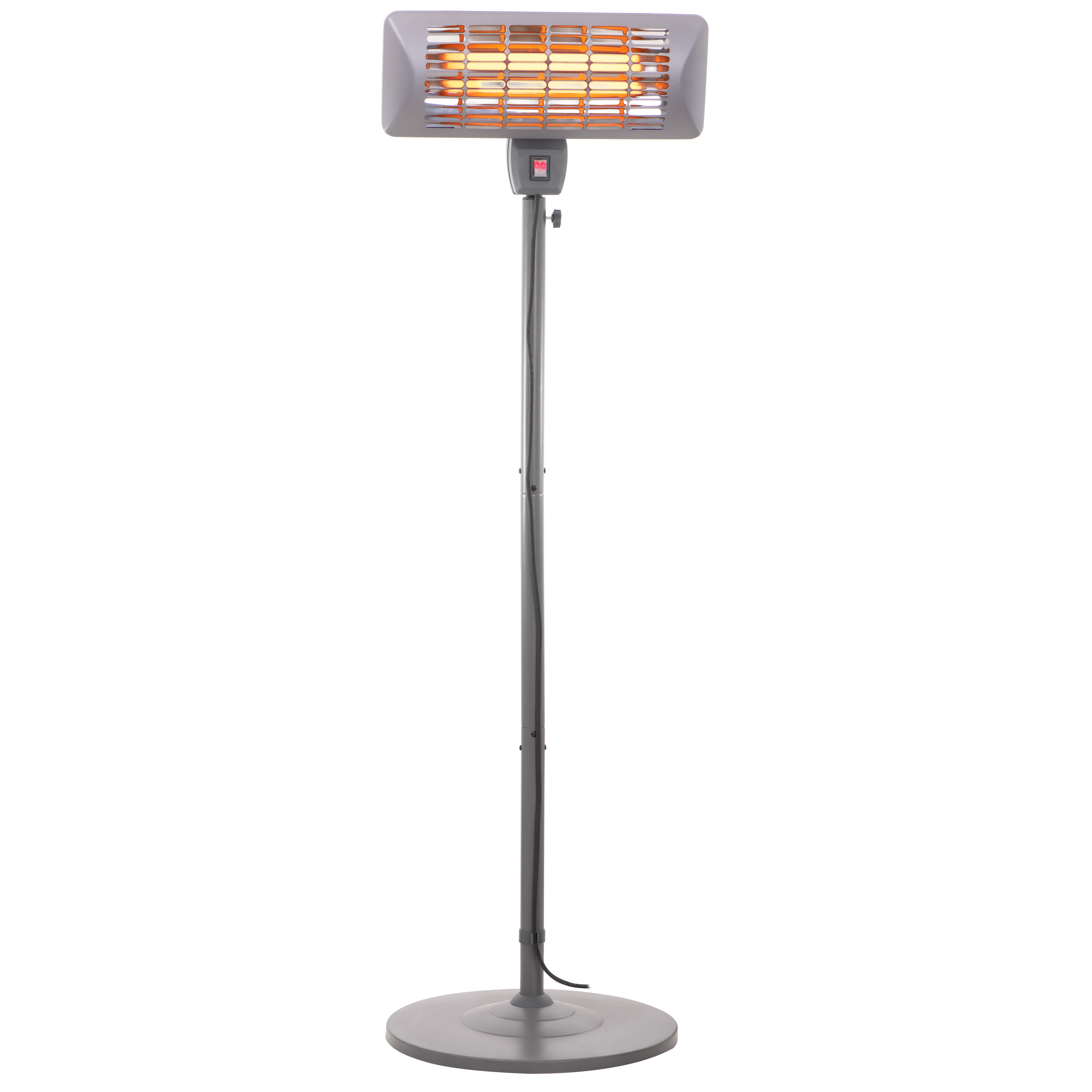 Grijalica CAMRY CR 7737 (2000 W, za natkrivene vanjske prostore, kvarcni, do 14 m2, IP24, visina 157–202 cm)-0