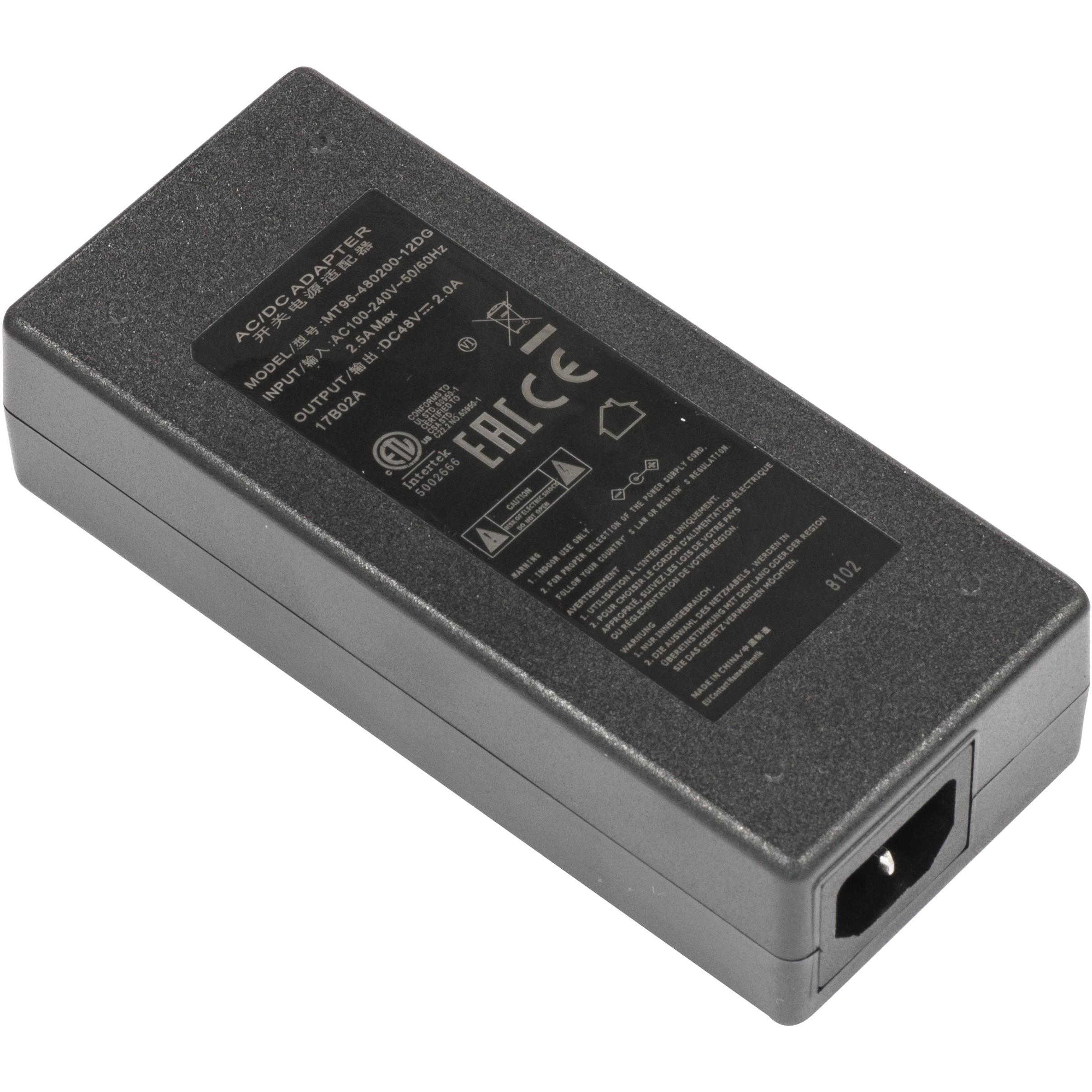 Napajanje MikroTik 48v 2A 96W s utikačem