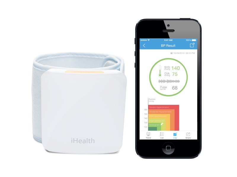 iHealth Wrist Blood Pressure Monitor BP7S White, Wireless, Weight 105 g-3
