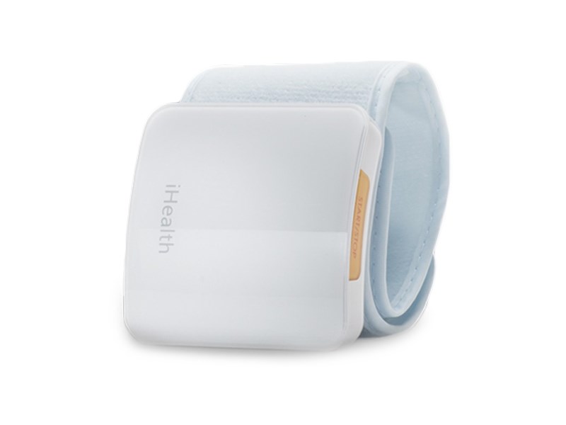 iHealth Wrist Blood Pressure Monitor BP7S White, Wireless, Weight 105 g-1