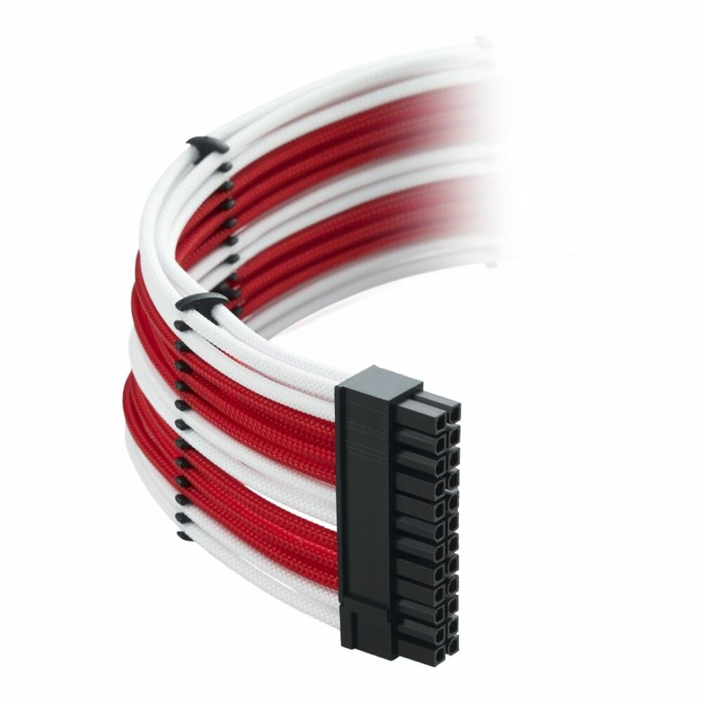 CableMod Classic ModMesh C-Series Cable Kit za Corsair RMi & RMx - bijelo/crveno-1