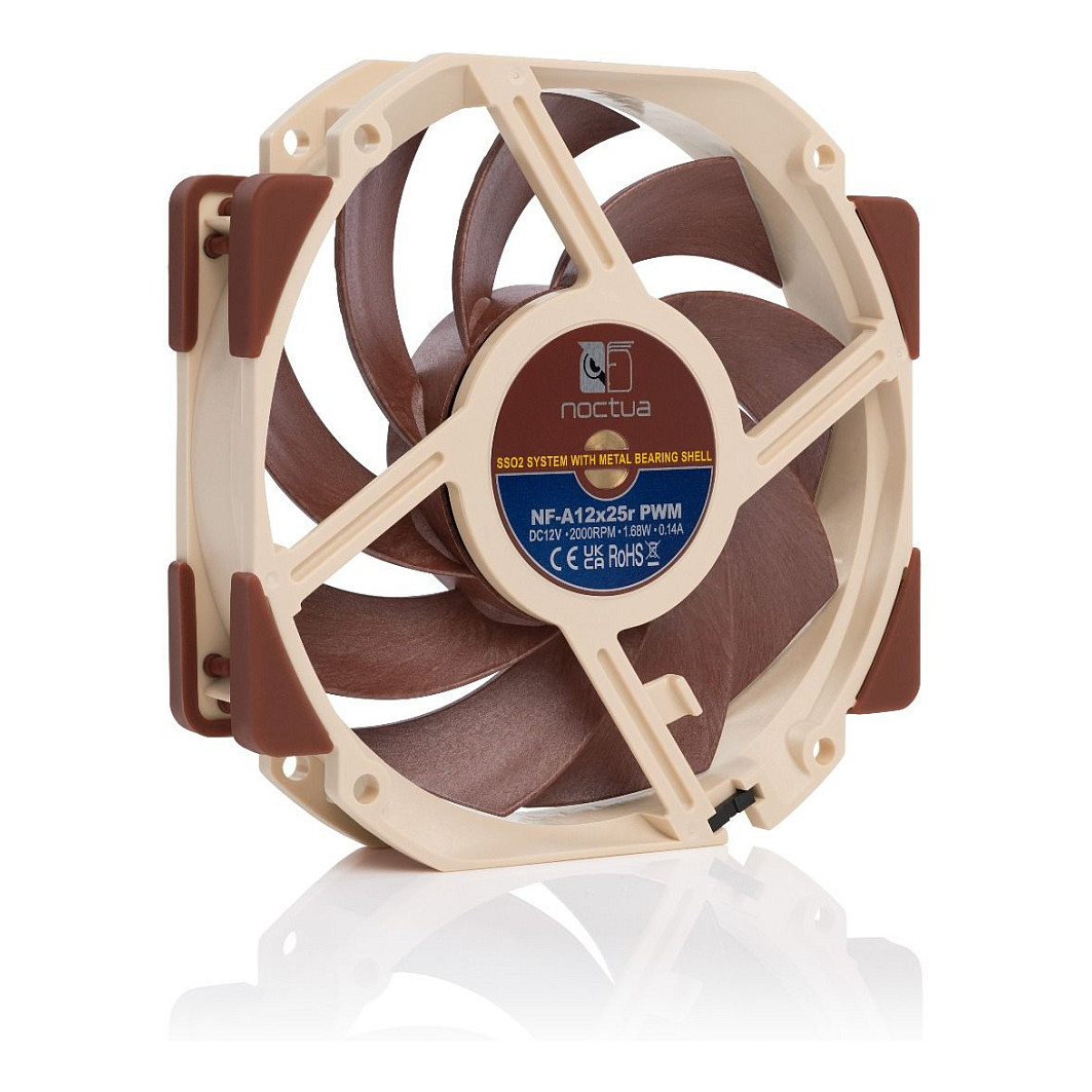 Ventilator za kućište NOCTUA NF-A12x25r PWM (120mm, okrugli okvir, SSO2 ležaj)-1