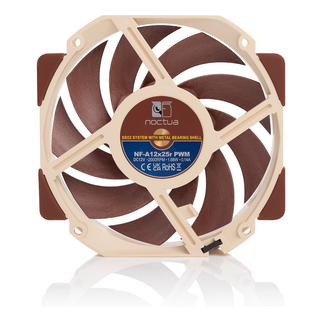 Ventilator za kućište NOCTUA NF-A12x25r PWM (120mm, okrugli okvir, SSO2 ležaj)-3