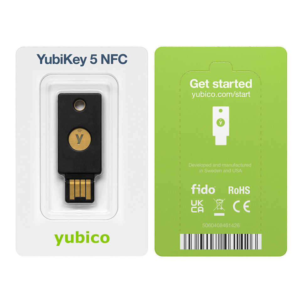 Yubico YubiKey 5 NFC - sikkerhedsnogle-4