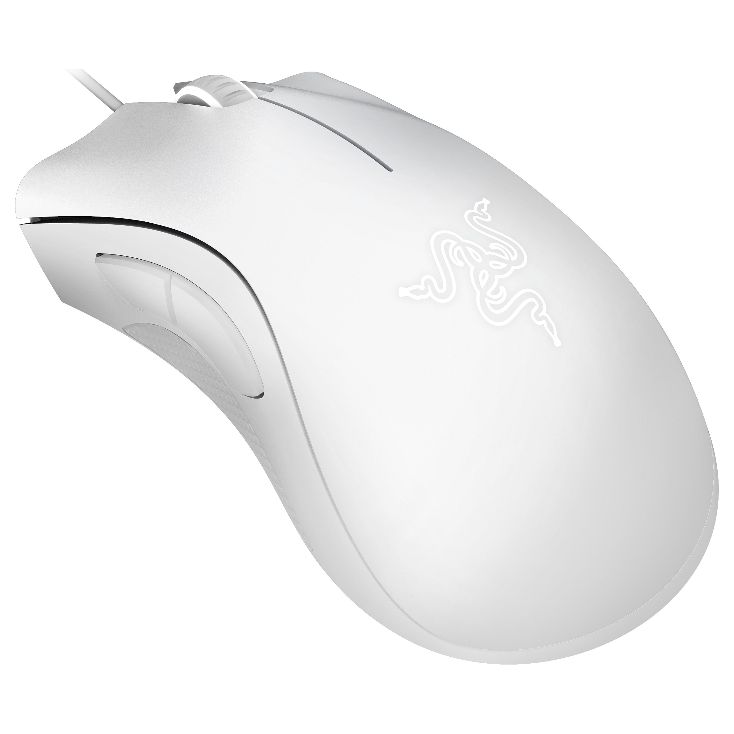 Miš RAZER DeathAdder Essential (ergonomski, optički, žični, bijeli)-1