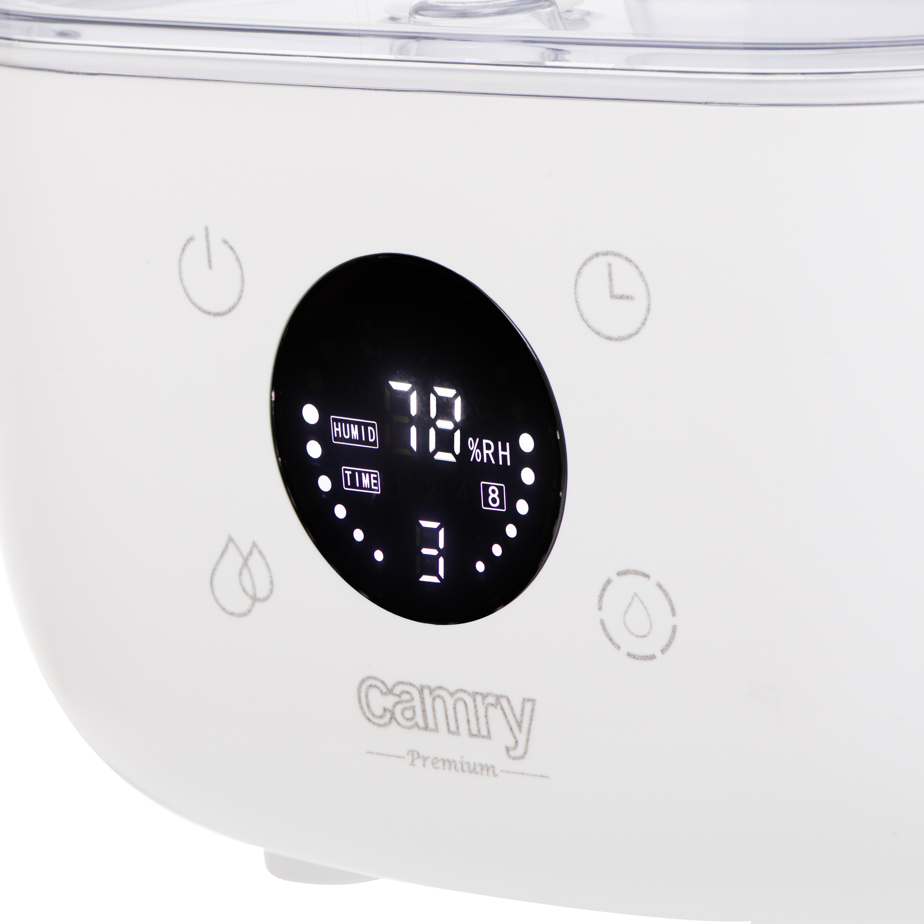 Ultrazvučni ovlaživač zraka CAMRY CR 7973 (5L, 35m², aromaterapija, LED zaslon) bijeli-3