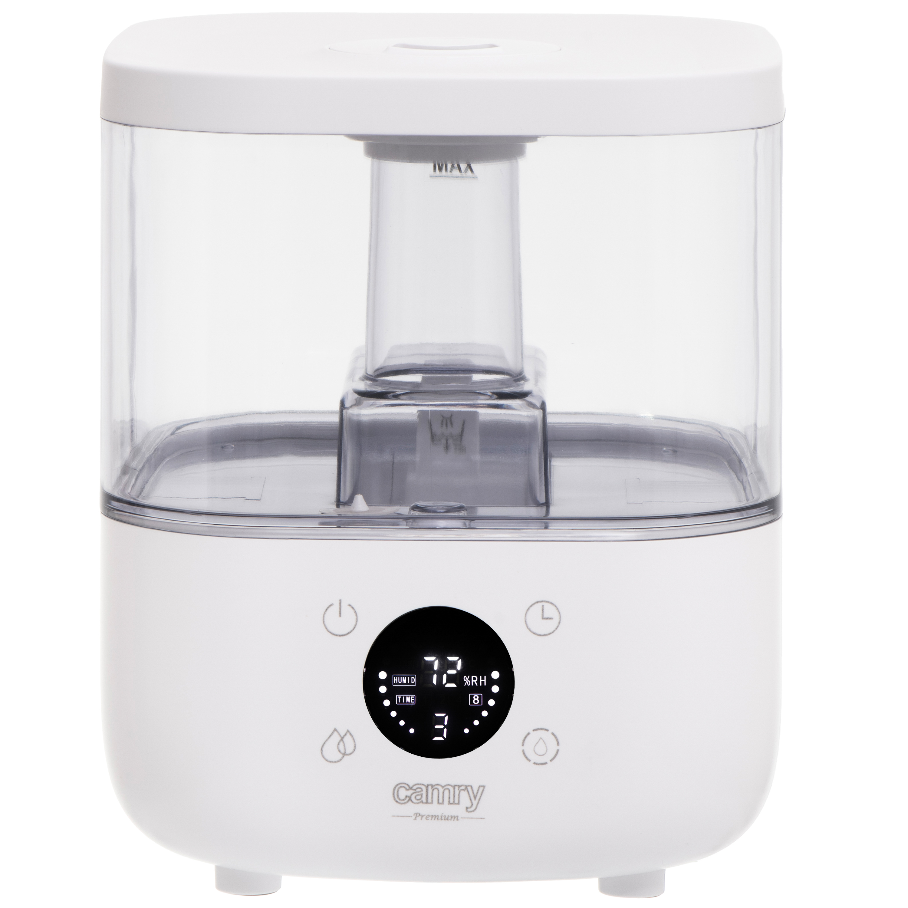 Ultrazvučni ovlaživač zraka CAMRY CR 7973 (5L, 35m², aromaterapija, LED zaslon) bijeli-0