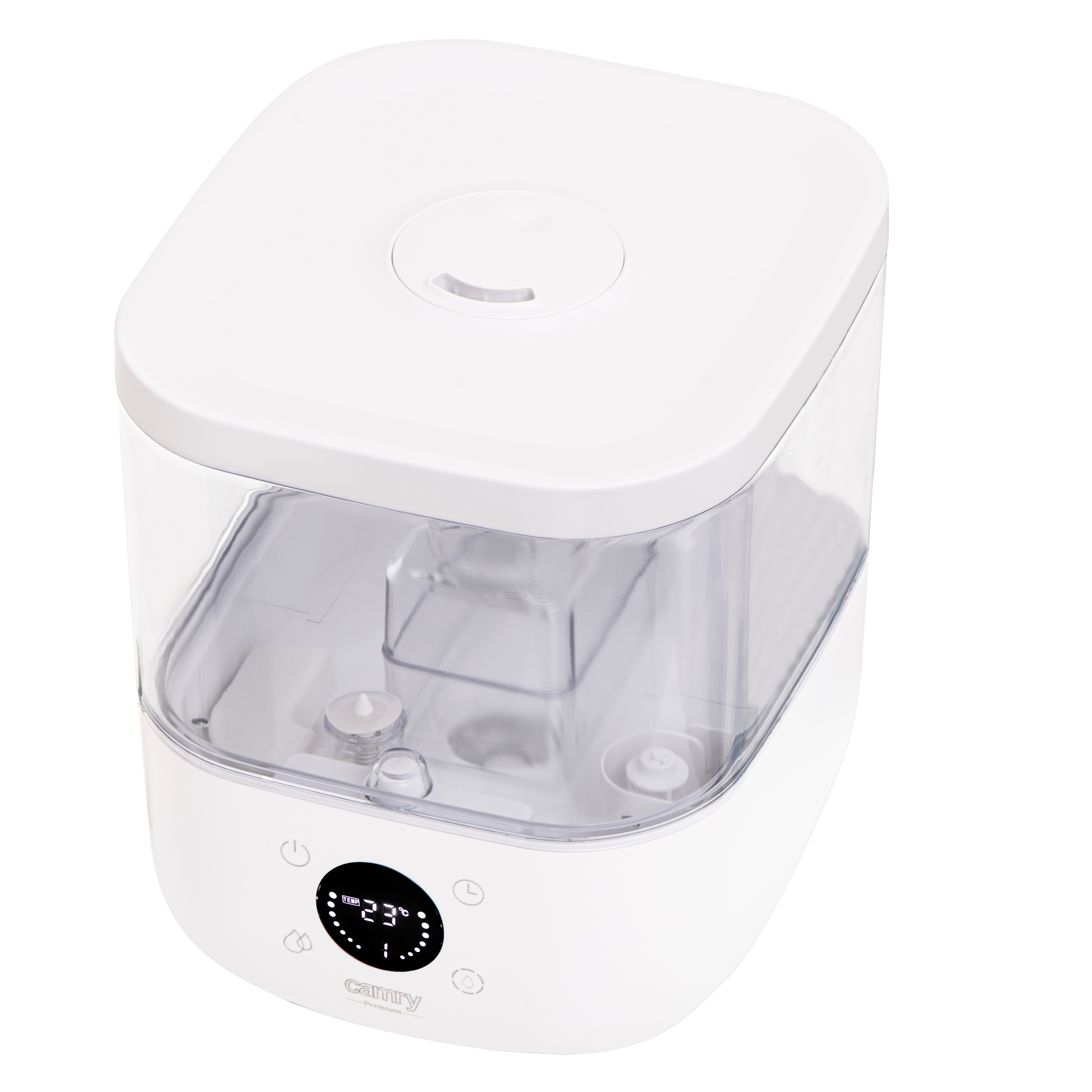 Ultrazvučni ovlaživač zraka CAMRY CR 7973 (5L, 35m², aromaterapija, LED zaslon) bijeli-5
