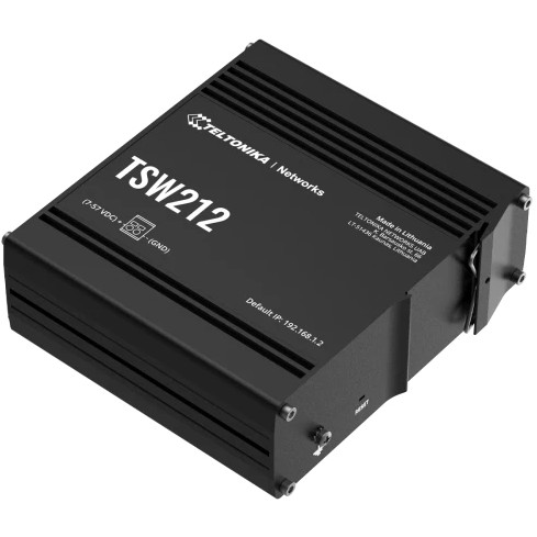 Upravljani mrežni prekidač TELTONIKA TSW212 00B000 (8x 10/100/1000, 2 SFP porta)-2