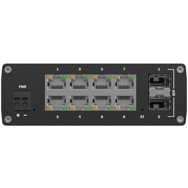 Upravljani mrežni prekidač TELTONIKA TSW212 00B000 (8x 10/100/1000, 2 SFP porta)-3