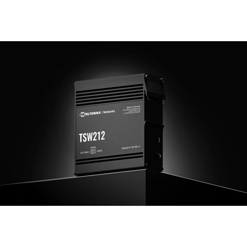 Upravljani mrežni prekidač TELTONIKA TSW212 00B000 (8x 10/100/1000, 2 SFP porta)-5
