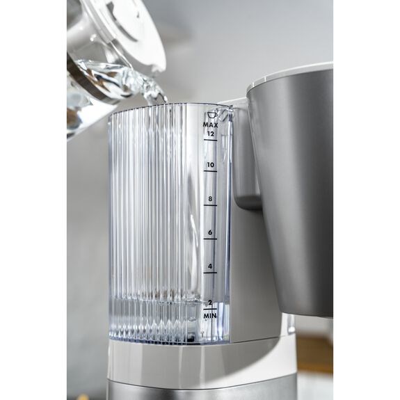 Aparat za kavu Zwilling Enfinigy (12 šalica, 1,5 L, 1960 W), srebrni-3