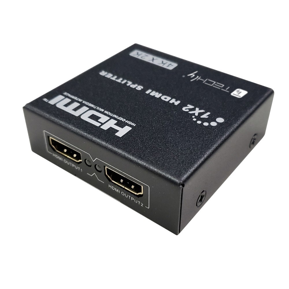 HDMI Splitter 1x2 4K*30Hz Active HDMI Splitter Techly-5
