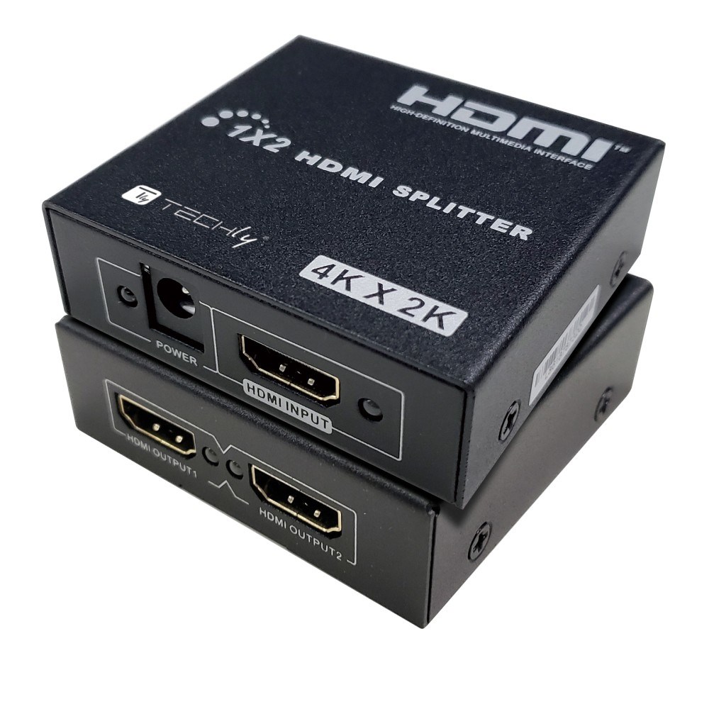 HDMI Splitter 1x2 4K*30Hz Active HDMI Splitter Techly-1