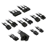 Kolink Core Pro produžni kabelski set 12V-2x6 Type 1 - Jet Black/Brilliant White