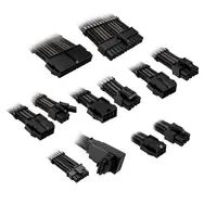 Kolink Core Pro produžni kabelski set 12V-2x6 Type 1 - Jet Black/Gunmetal Grey-0