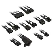 Kolink Core Pro produžni kabelski set 12V-2x6 Type 2 - Jet Black/Brilliant White
