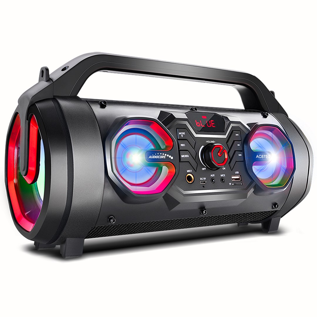Bluetooth zvučnik AUDIOCORE Bazooka (Bluetooth 5.0, FM Radio, Micro Card, 2000mAh)-6