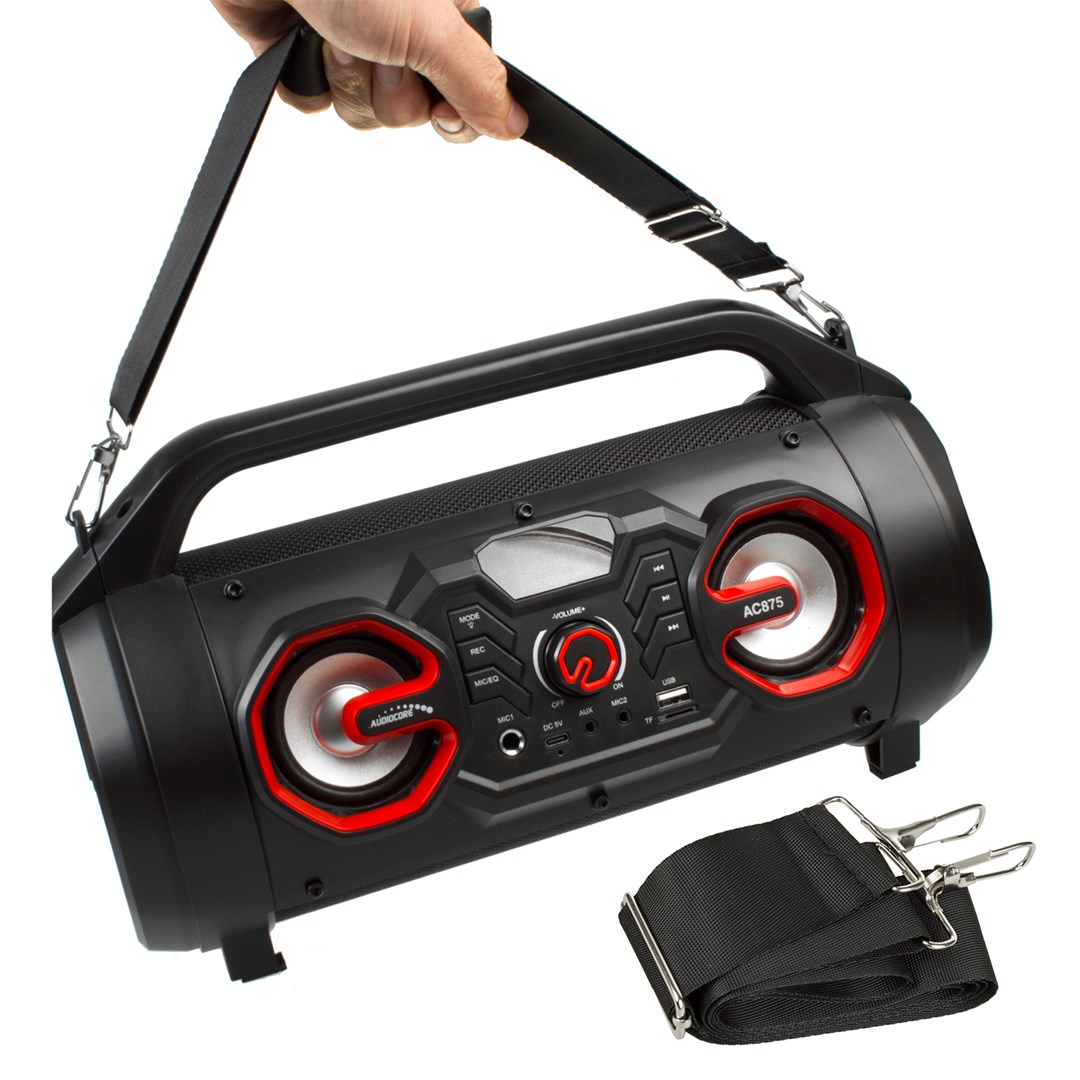 Bluetooth zvučnik AUDIOCORE Bazooka (Bluetooth 5.0, FM Radio, Micro Card, 2000mAh)-5