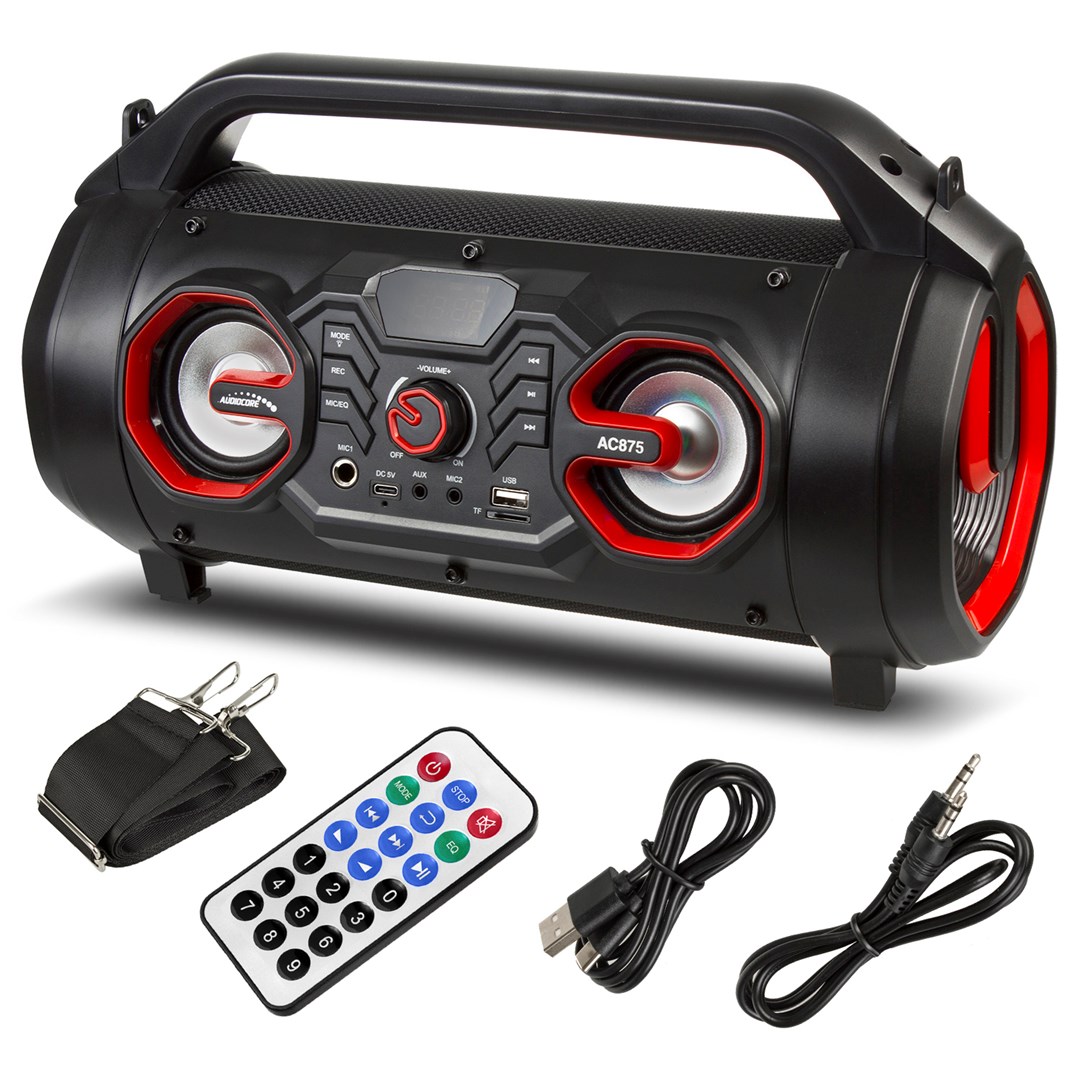 Bluetooth zvučnik AUDIOCORE Bazooka (Bluetooth 5.0, FM Radio, Micro Card, 2000mAh)-2