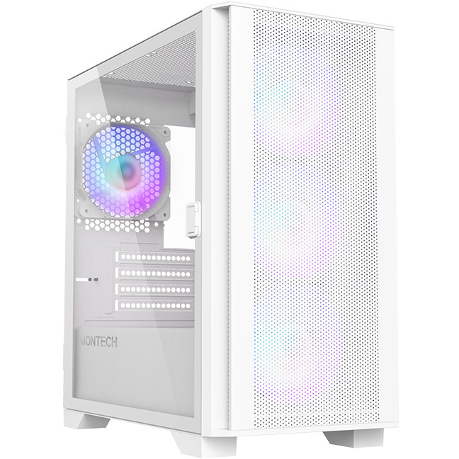 Kućište MONTECH AIR 100 ARGB Micro-ATX Tempered Glass - bijelo