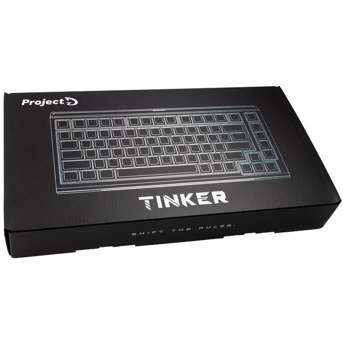 Gaming tipkovnica DUCKY Tinker 75 Barebone, RGB - crna (ANSI)-8