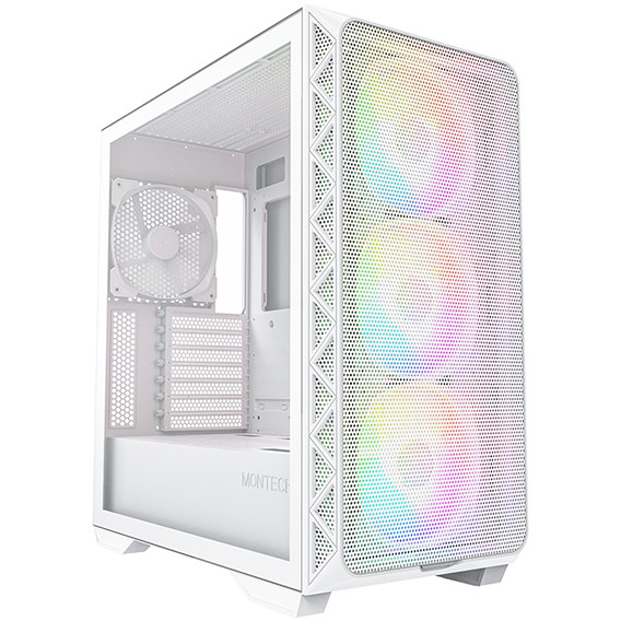 Kućište Montech AIR 903 MAX Midi-Tower Tempered Glass - White-0