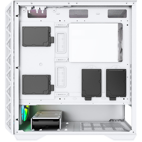 Kućište Montech AIR 903 MAX Midi-Tower Tempered Glass - White-5