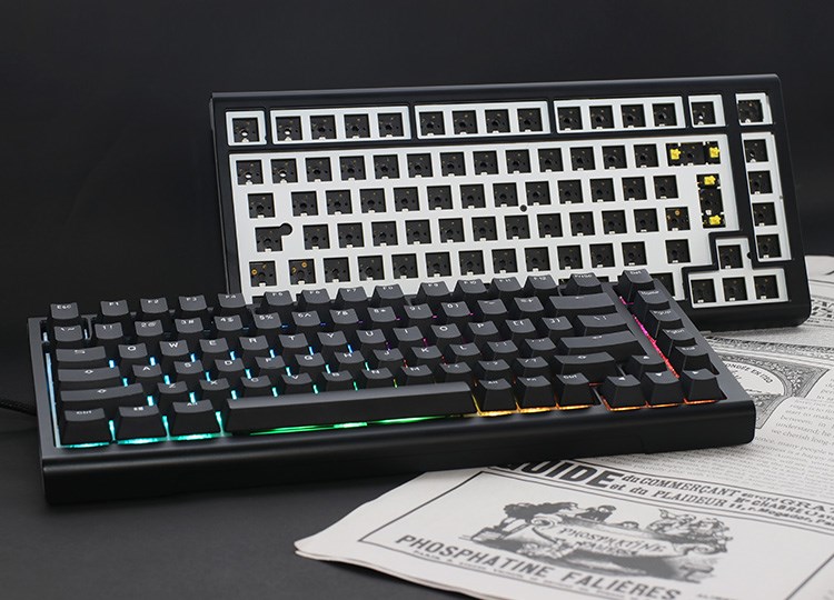 Gaming tipkovnica DUCKY Tinker 75 RGB - MX-Brown (ISO-DE)-1